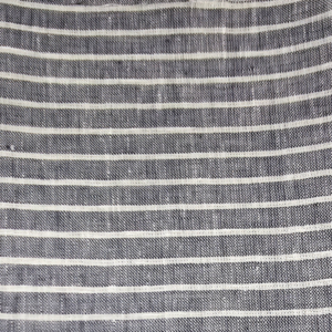 Gray and White Stripe Medium Weight